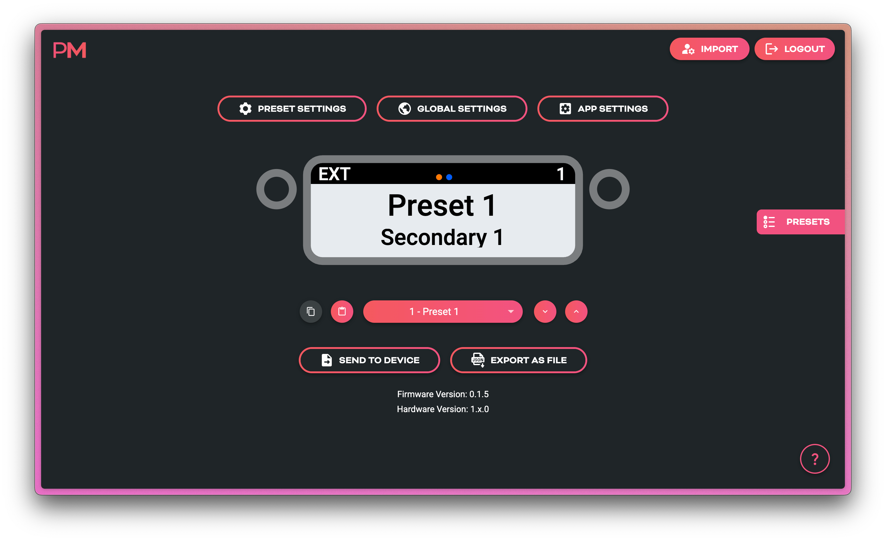 Scribble Editor Preset Reordering